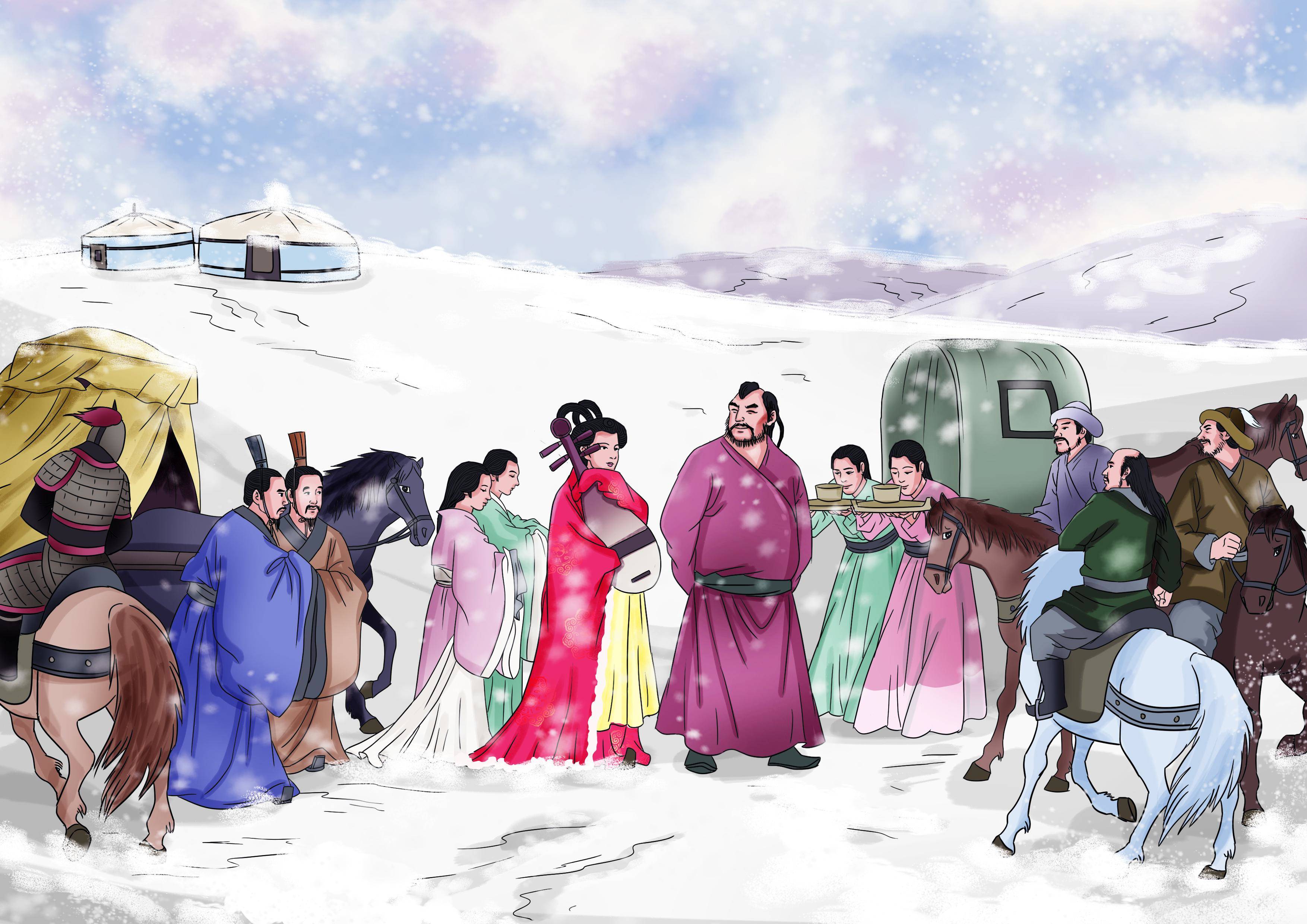 揭秘汉朝时期的少数民族,以及西域的传奇国度_匈奴