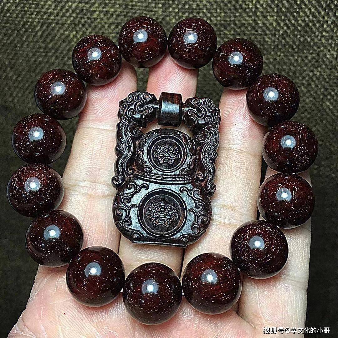 小叶紫檀手串新手玩家从入门到精通_保养_表面_光泽