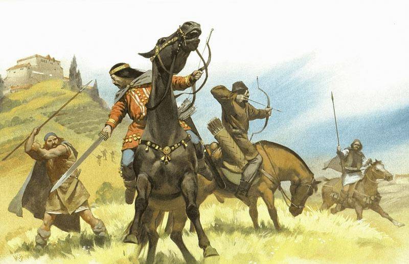 阿提拉死后,连三流蛮族