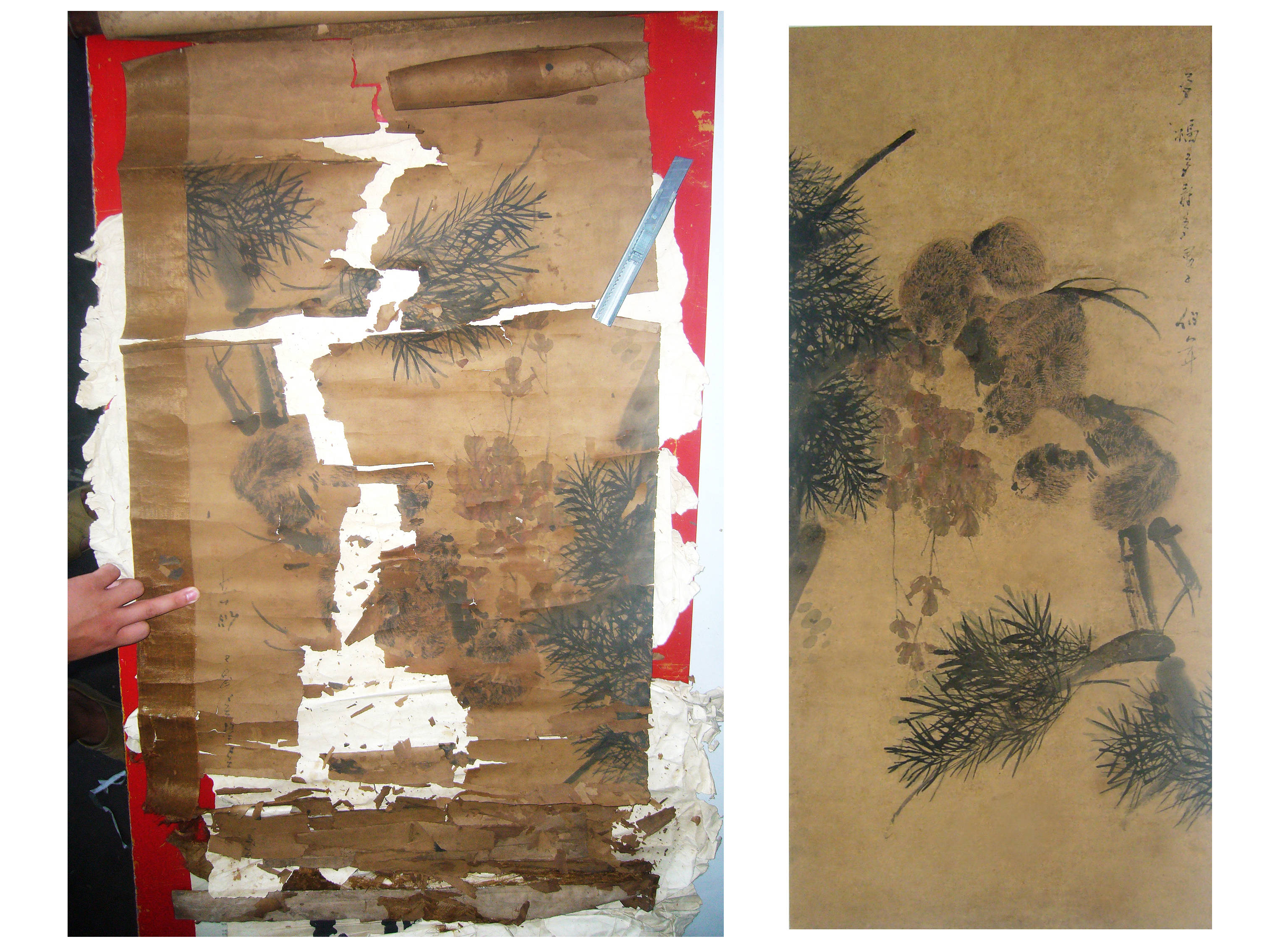 胡凌波传统书画修复技艺入选石家庄市"非遗"代表性项目_装裱_文物