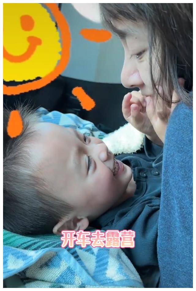 孙铱与圈外老公的日常互动:儿子在我家快乐吗?_回应_交流_对话