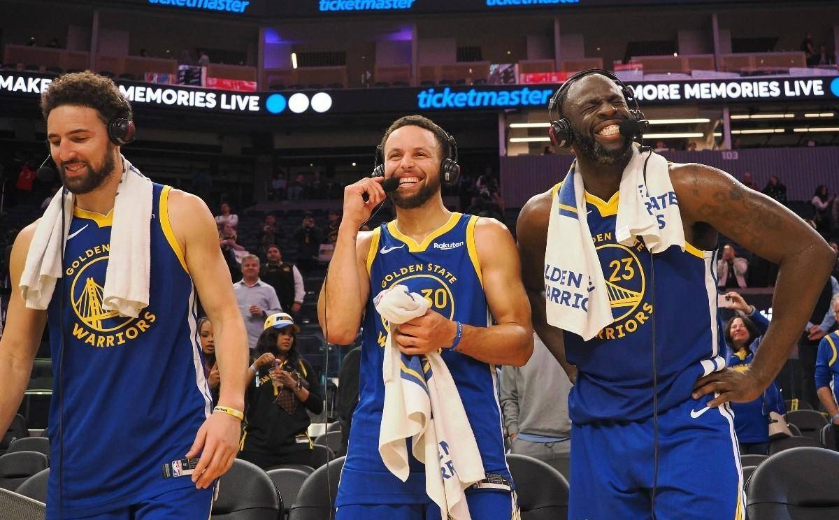 库里公开宣布克莱将降薪留队._勇士_续约_夏天