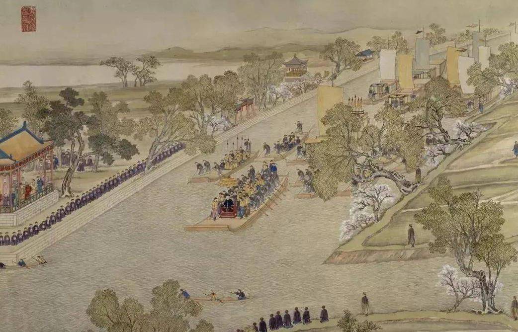 徐扬《乾隆南巡图》背后有哪些含义?_文化_皇帝_历史