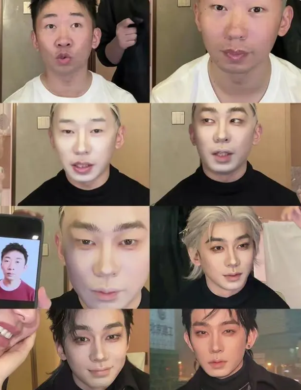 舞台妆再加上特