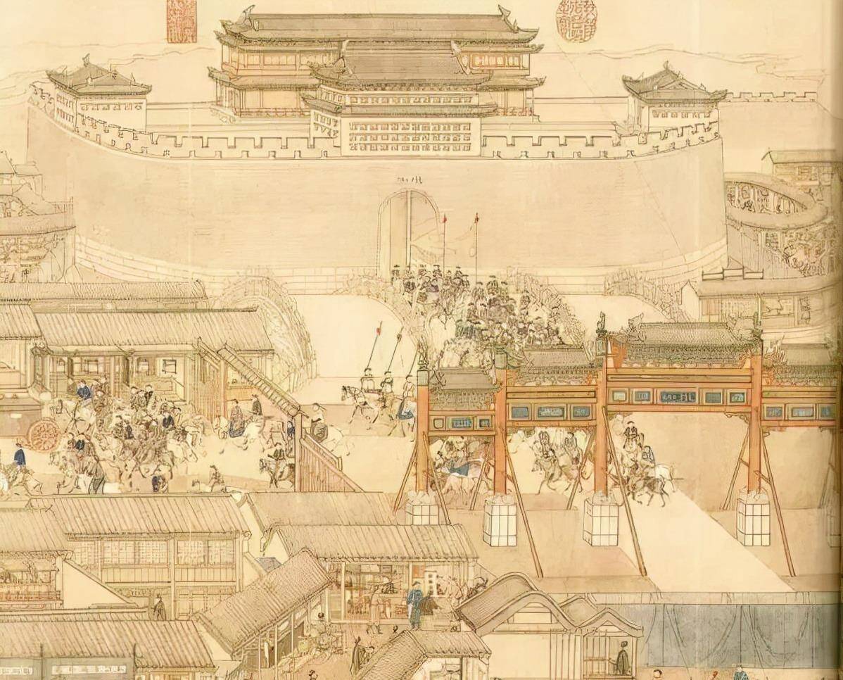 徐扬《乾隆南巡图》背后有哪些含义?_文化_皇帝_历史