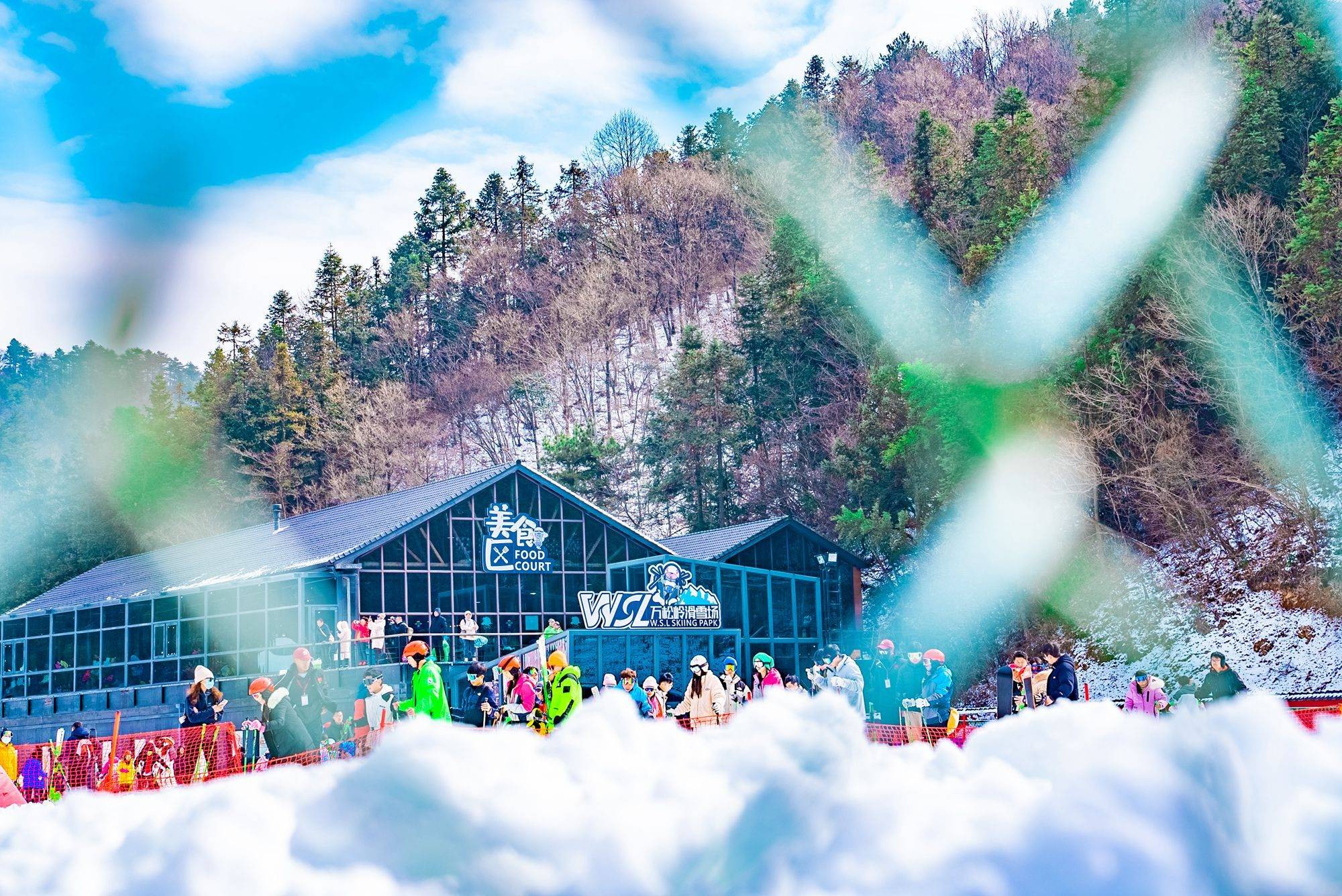 大明山滑雪场在哪图片