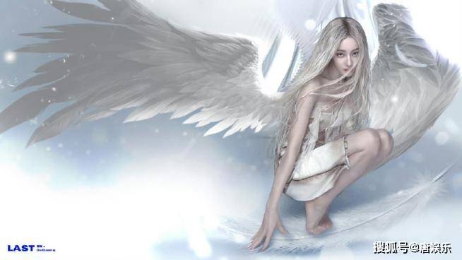 热巴白色羽翼:时装杂志三月封面,折翼天使倾世绝美!无可替代!