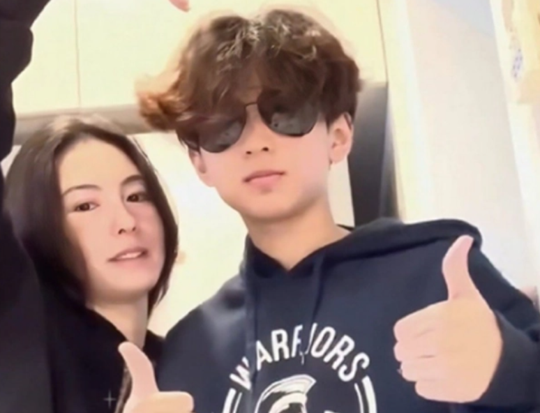 比哥哥谢振轩还帅,没想到谢霆锋小儿子谢振南才是个"明星脸"_张柏芝