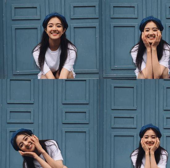 李兰迪晒"夏日四连拍",原相机下少女感十足,这皮肤状态我酸了_镜头