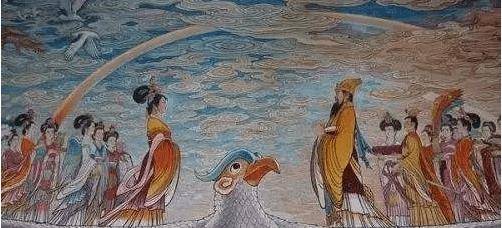 比如,在晋代葛洪的《枕中书》中就有:"太元母天皇十三头,书为扶桑大帝