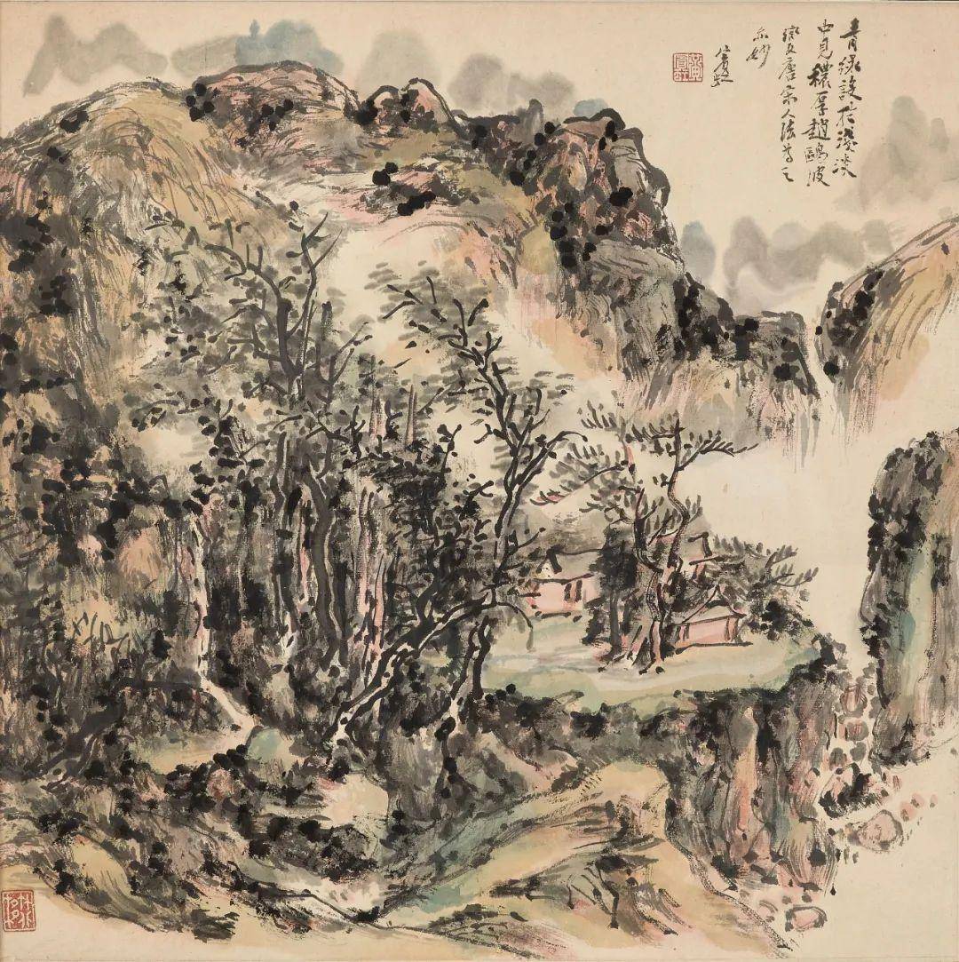 20世纪中国画巨匠黄宾虹,山水画的造诣如何?