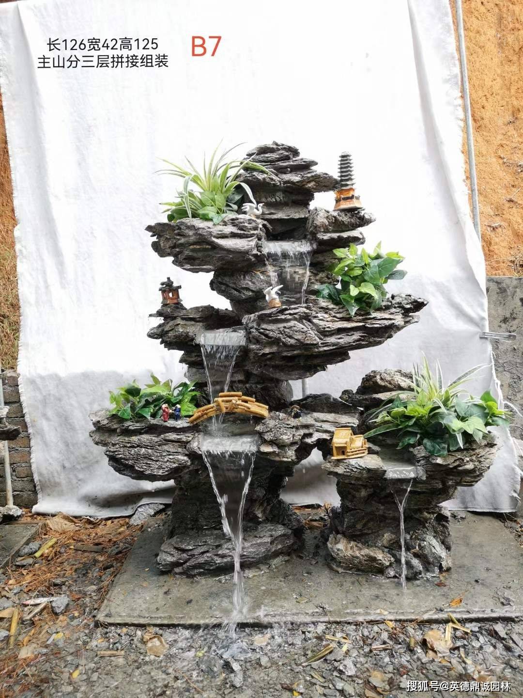 叠石是一种层叠堆砌而成的假山石材,园林造景设计的新贵_英石_景观