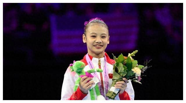 中国16岁体操天才少女创新高夺冠