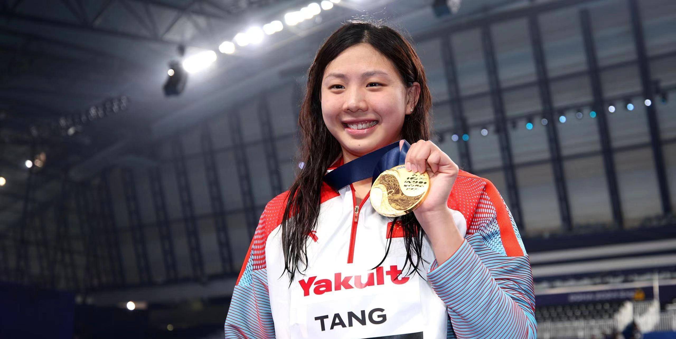 半年内四破亚洲纪录,女子蛙泳历史第四,唐钱婷世锦赛加冕蛙后_选手