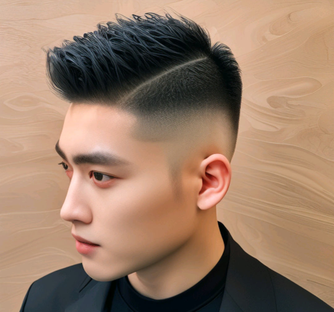 最适合中国男士的发型,非两侧铲短莫属,百变时尚真有型