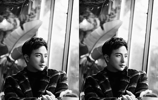 从照片中我们可以看到,一直以来给人一种斯文形象的杨奇煜,在女朋友