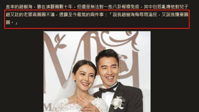 高圆圆曾当小三,因生女儿被赵又廷家人嫌弃?