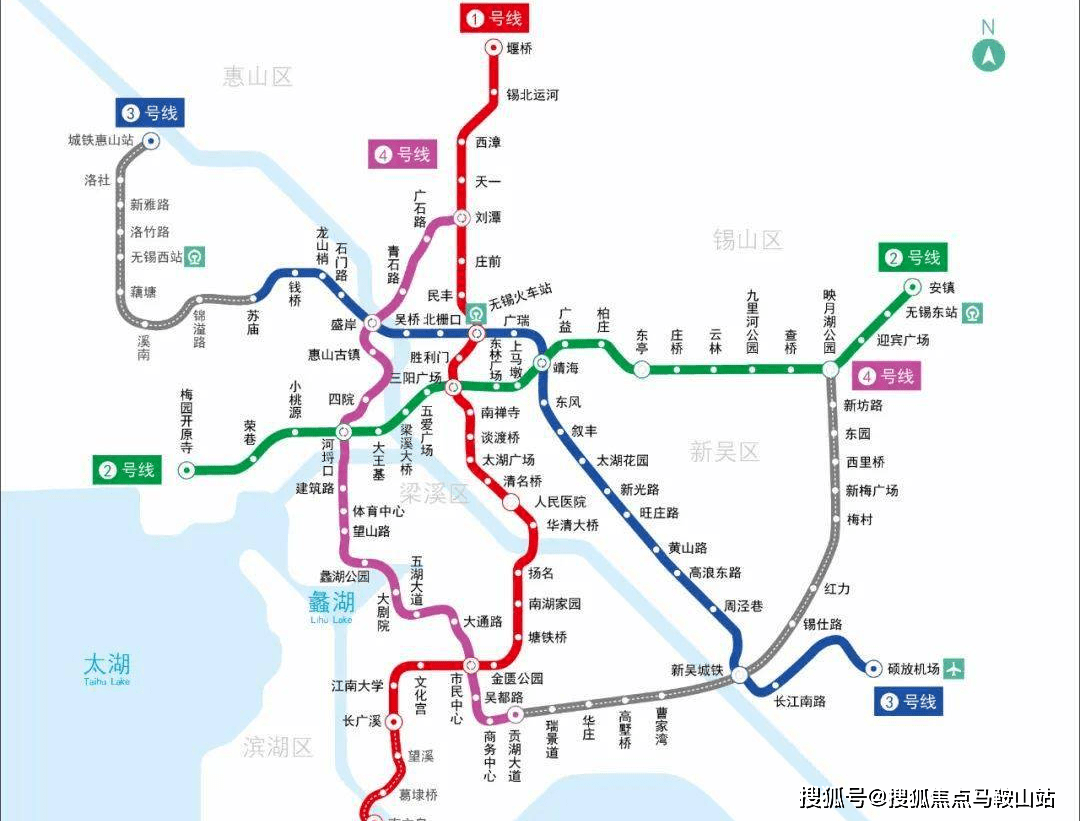 接驳高浪路延伸线,快速畅达蠡湖,太湖新城惠山城铁站:毗邻高铁惠山站