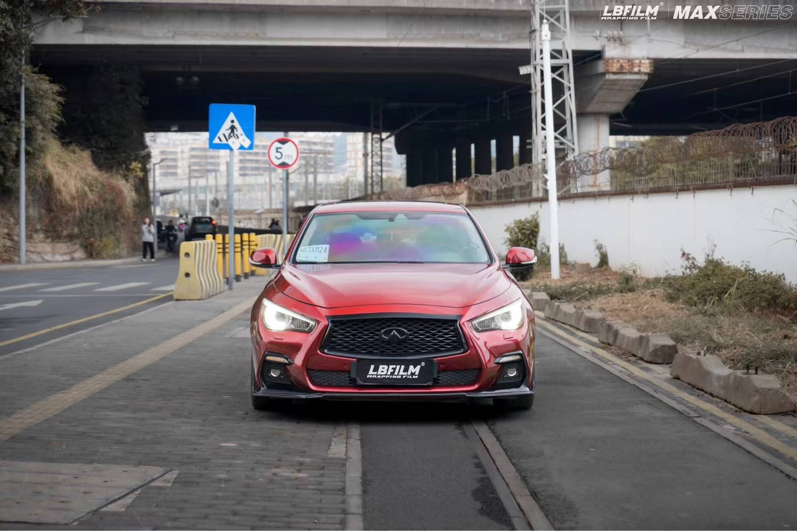 英菲尼迪vq37-lb改色膜pet绯红,划痕修复 | 抗磨 | 抗污_搜狐汽车