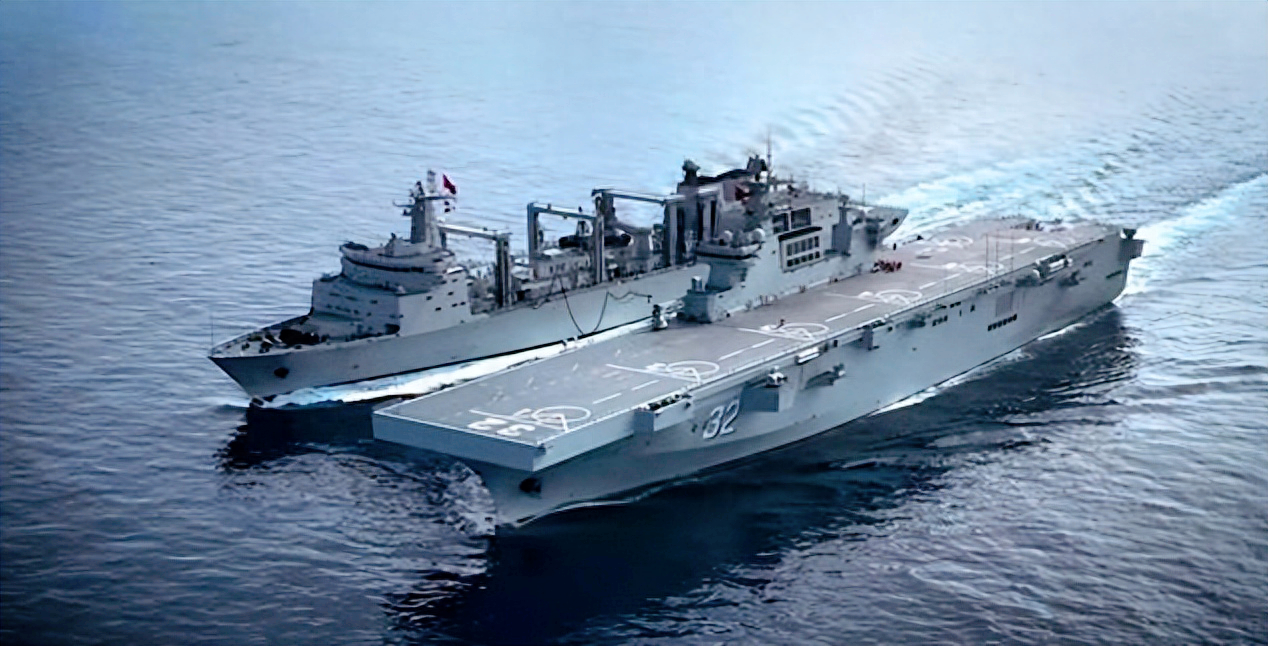 4万吨的075型甲板,竟然没有日本出云级大?_两栖攻击舰_我国_中型航母