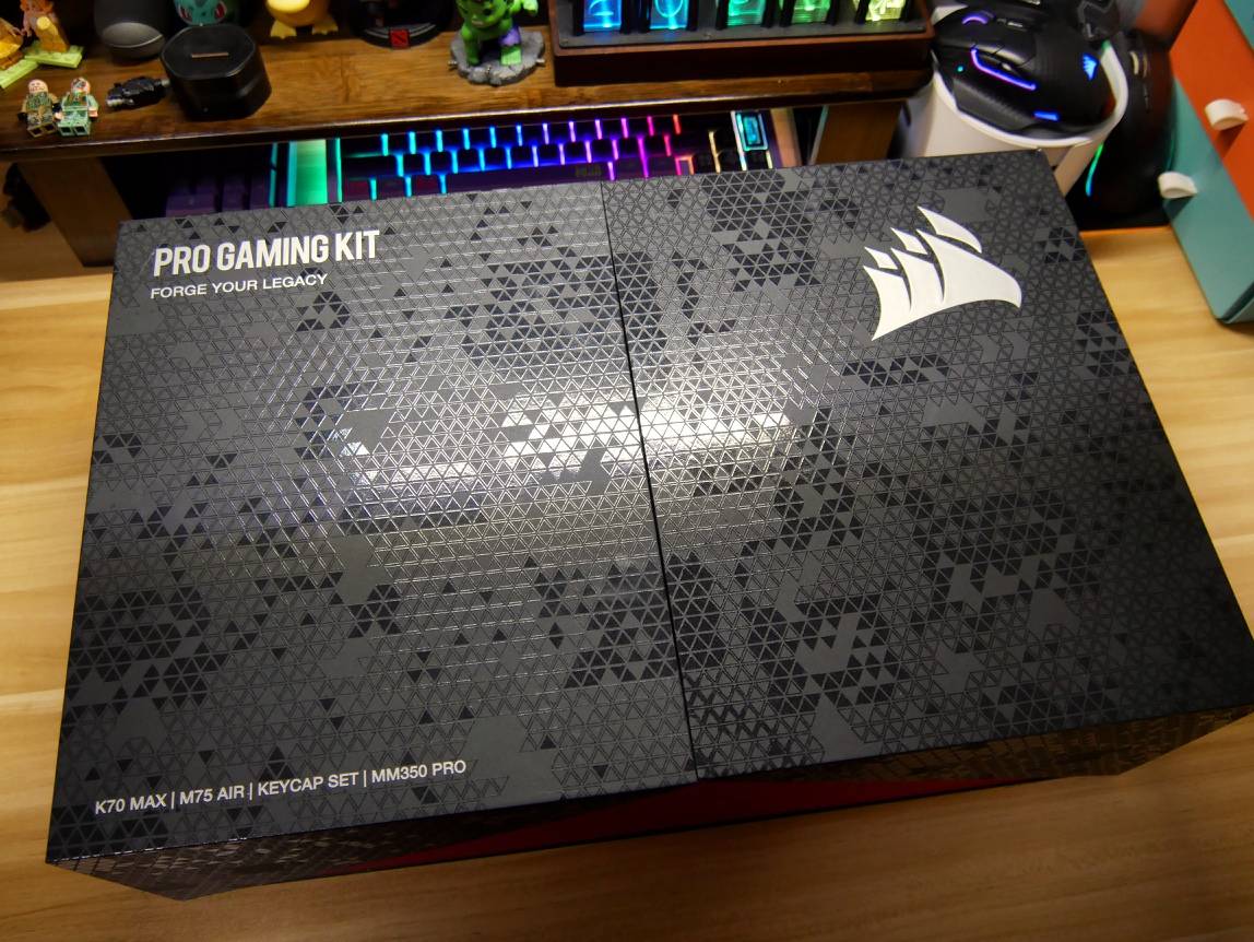 海盗船建议全家桶——海盗船k70 max磁轴键盘  m75