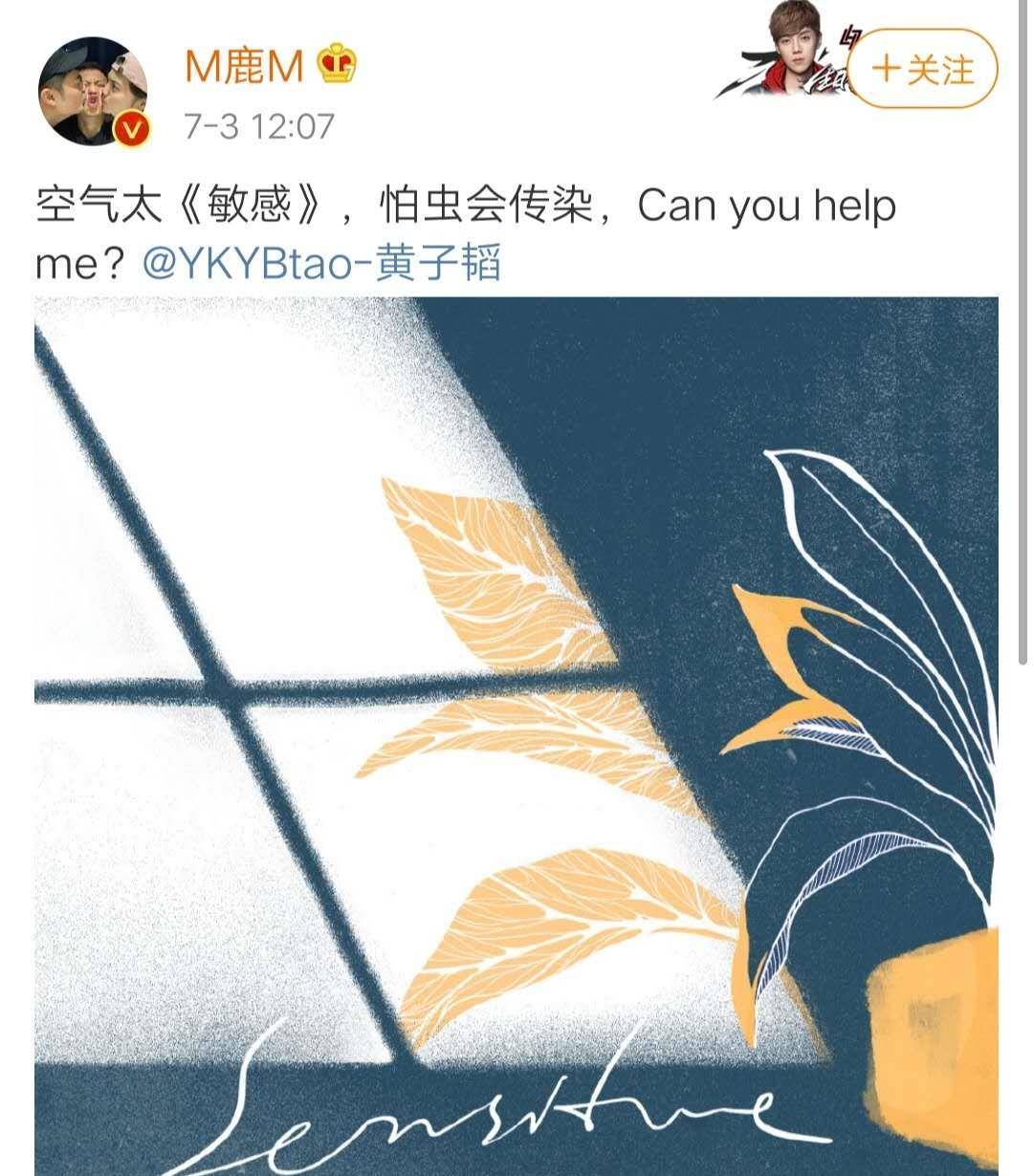 鹿晗网剧正式官宣,非主流发型像大妈,男二吴磊寸头造