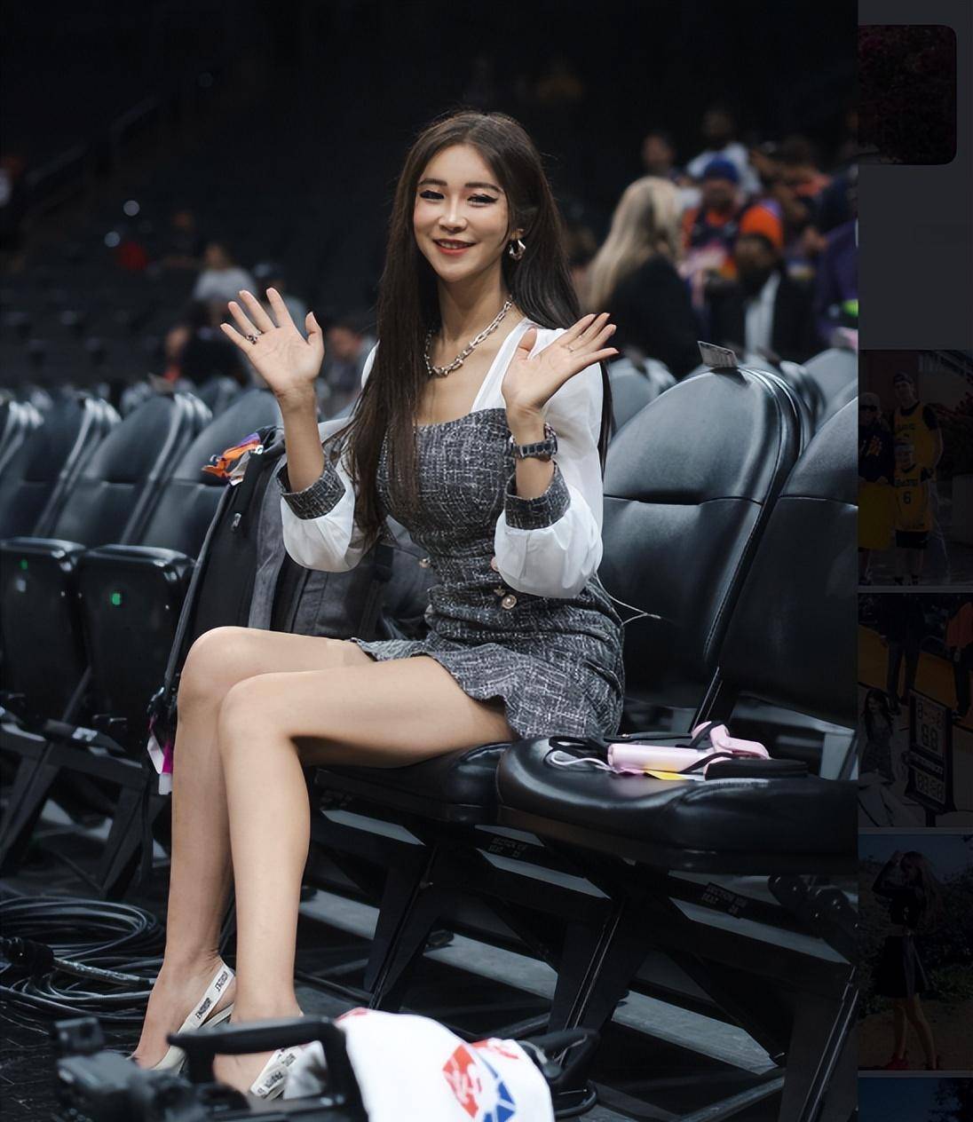 女子记者周玲安采访王鹤棣后晒照,36岁身材仍时尚,有个国外前夫_rob