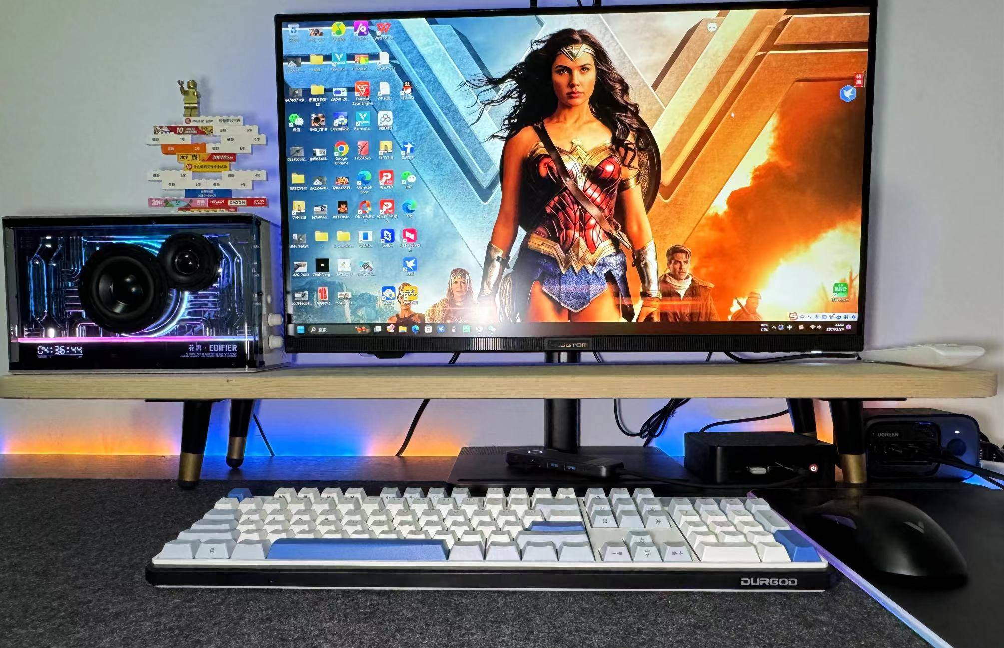 颜值即正义,还要生产力——杜伽K610W机械键盘就是我心中的那个全能选手!