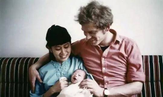 昂山素季家庭老照片!_儿子_年代_迈克·阿里斯