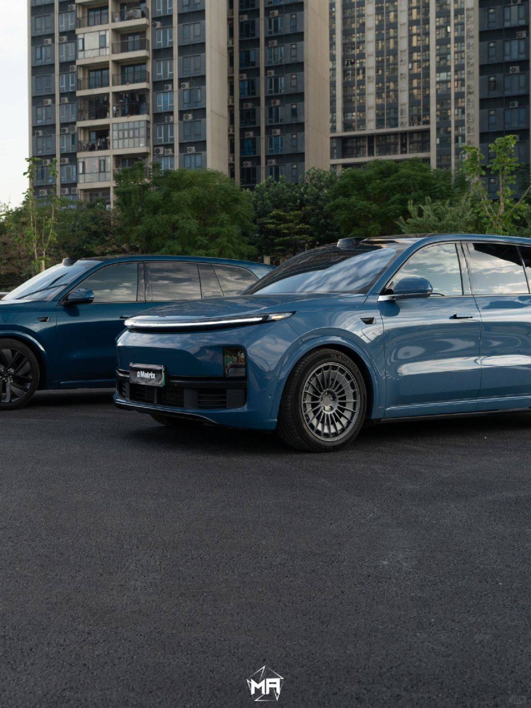 理想l9矩阵改色膜海王星蓝,绝对能为你的爱车增添亮点_搜狐汽车_搜狐