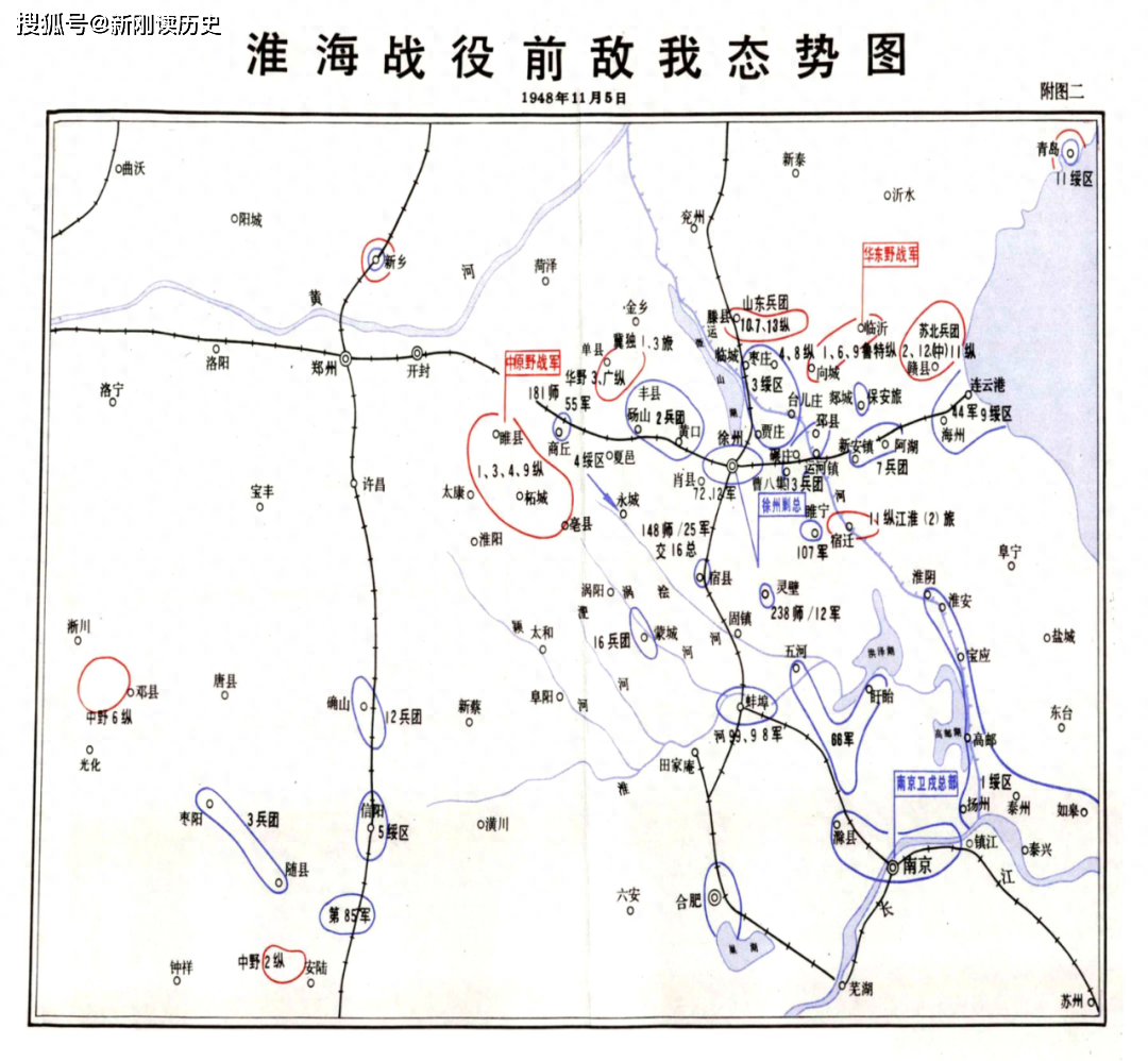 淮海战役示意图简笔画图片