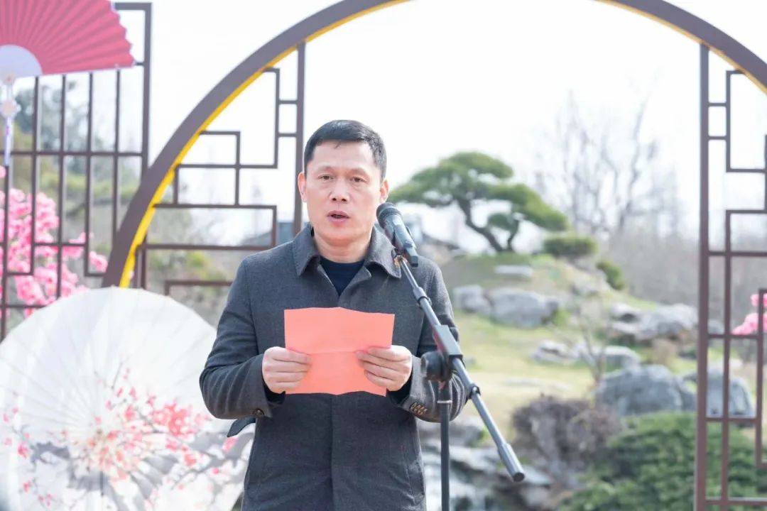 2024扬州瘦西湖第二届梅花艺术节暨万花园十二景董雷专题画展盛大开幕