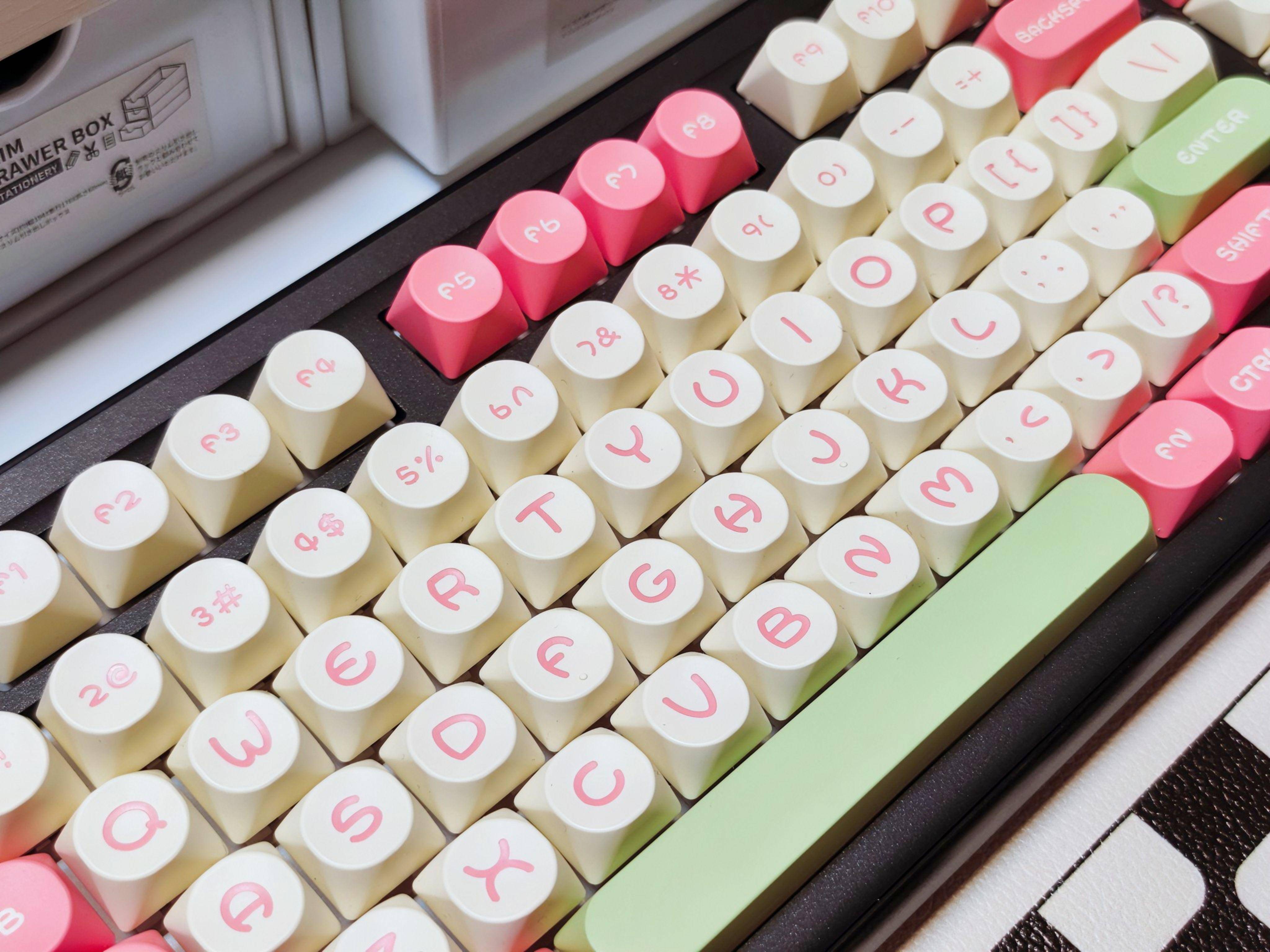 成功挖到了美丽“心情”键帽,我就不信还有哪个小仙女能无动于衷!