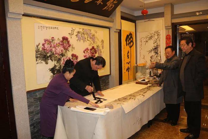 合肥翰林书画院龙年迎春笔会,书画名家齐聚一堂_活动_艺术_嘉宾