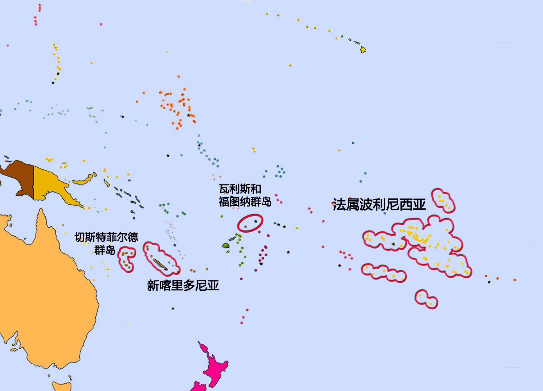 法属波利尼西亚,就算当年用核武器炸,我也不独立