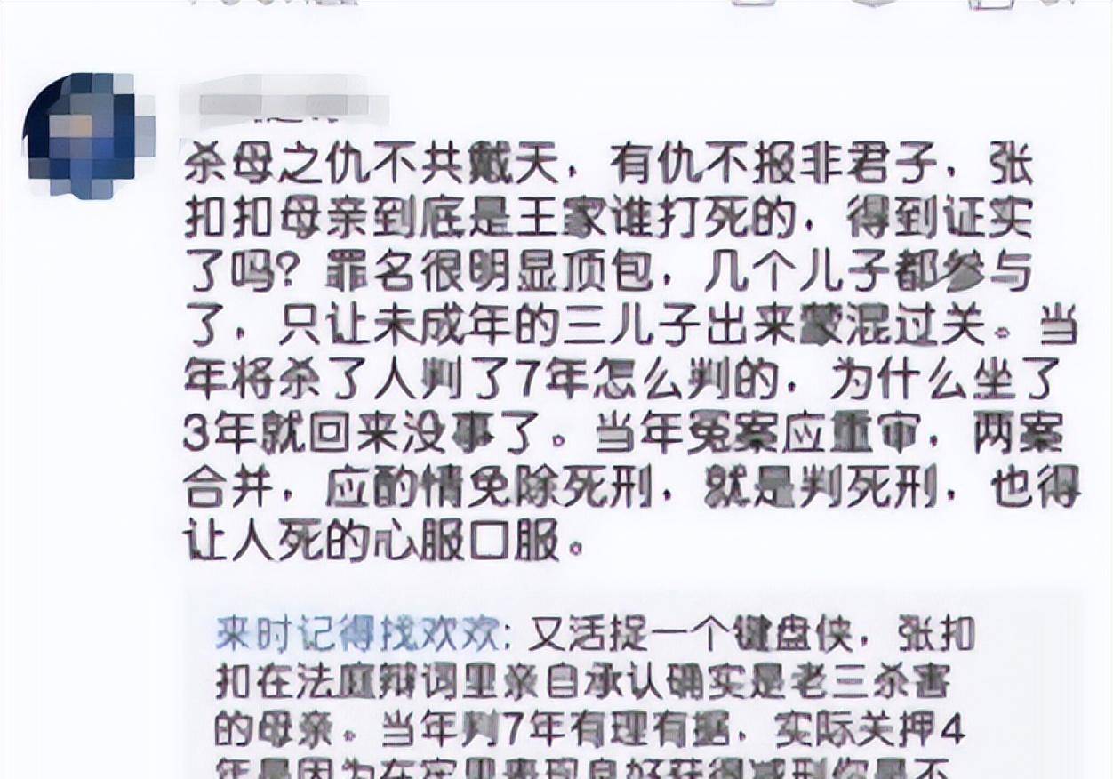 "复仇者"张扣扣的毁灭史,这场持续22年的悲剧,至今仍存在争议_王家人