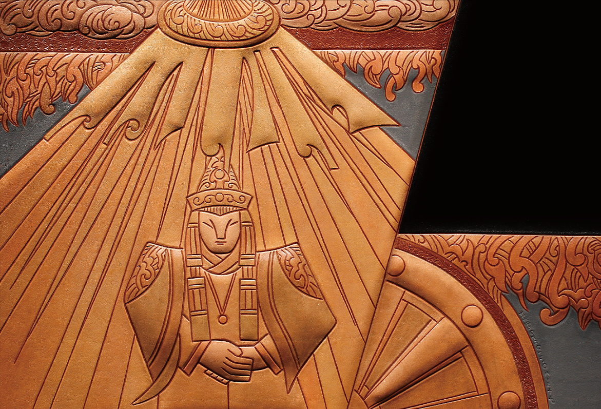 蒙古人的起源,苍狼白鹿传说,黄金家族的兴起,阿阑豁阿五箭训子_儿子