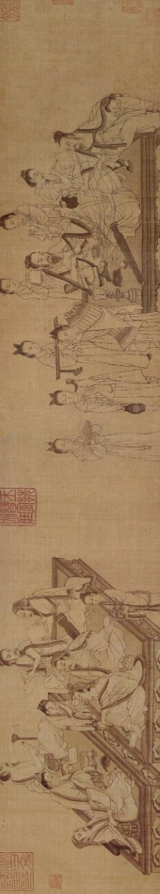 北齐"画圣"杨子华人物,鞍马,牡丹皆为一绝_壁画_唐代_绘画史