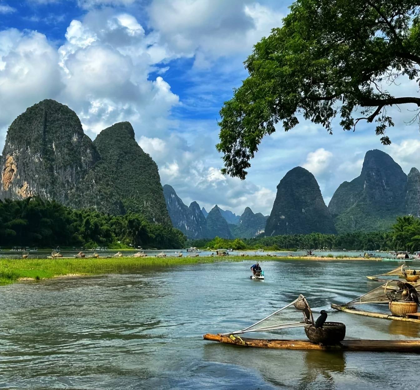 阳朔山水图片真实照片图片