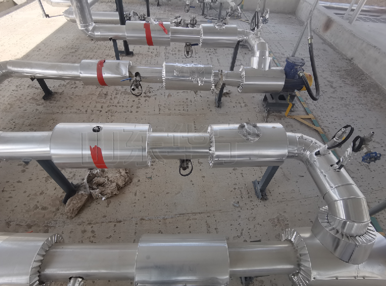 自限温电伴热带能根据伴热温度自动调整其输出功率,这种自限温特性在