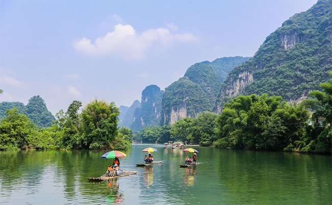 三个人去桂林阳朔漓江旅游五天有合适的旅游线路吗?看完明白