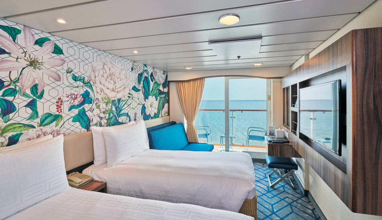 2000 就能搭乘名胜世界壹号邮轮玩转香港日本_房间_配有_美食