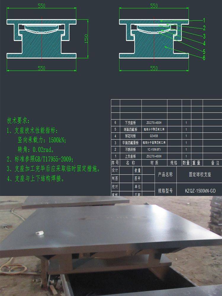 钢结构球型钢支座成品网架连廊弹性抗震gqz单向滑动固定球铰支座_球形
