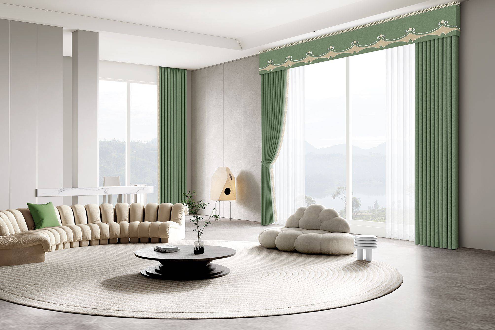 二手房装修中窗帘与墙布风格搭配的基本原则米兰窗帘