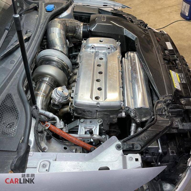 原厂的ea855发动机潜力已经相当深厚,但换上了3.