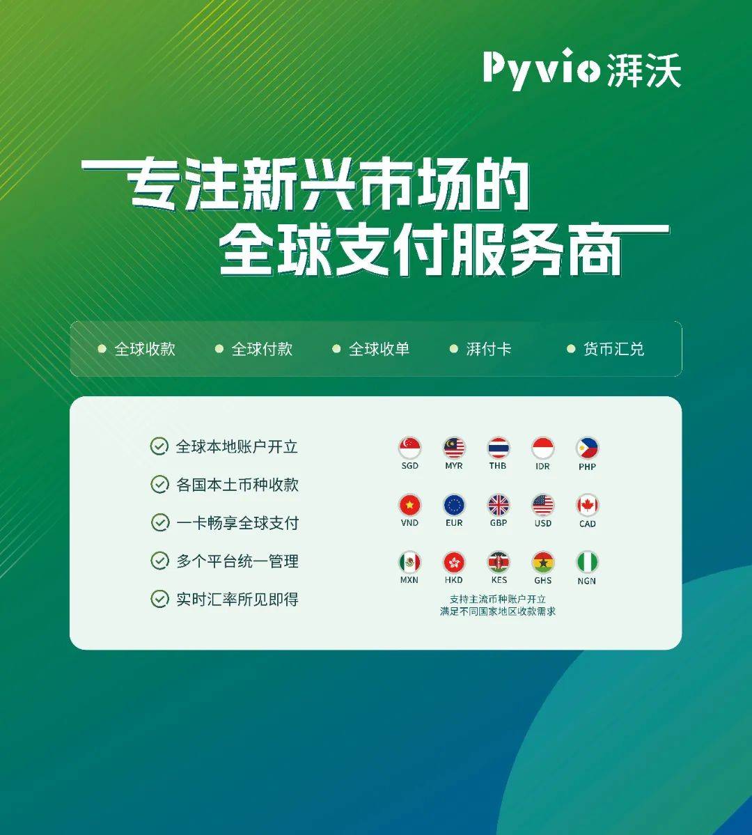 pyvio湃沃本地化收款服务解读,构筑助力中国品牌出海的支付服务生态!
