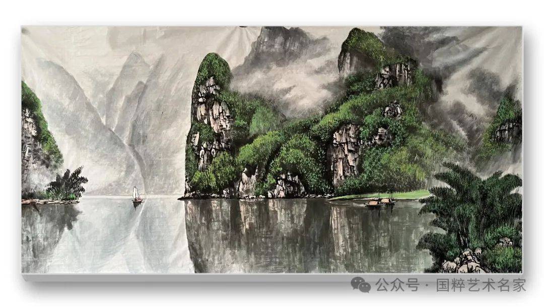 国粹艺术名家——野儒_作品_先生_山水画