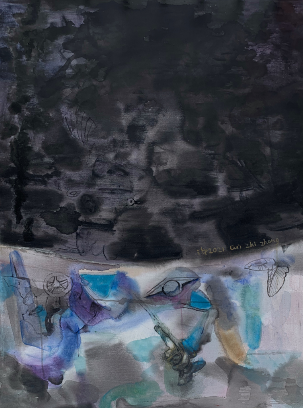 《在时间的树下》崔治中画展3月9日在c3艺术空间开