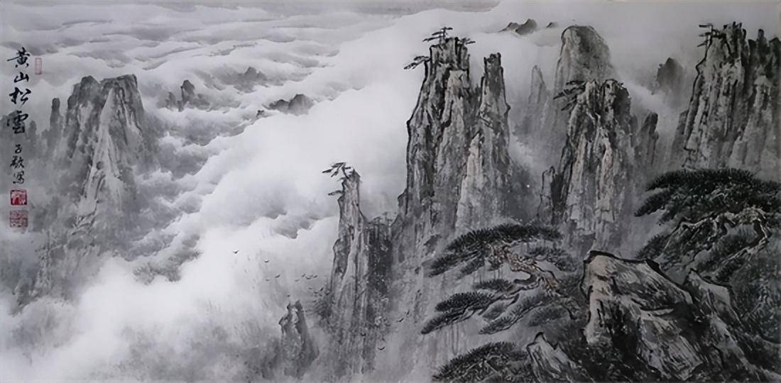 雄奇险幻忆丹青——读画家王健的写意山水_北京_作品_宝翠堂