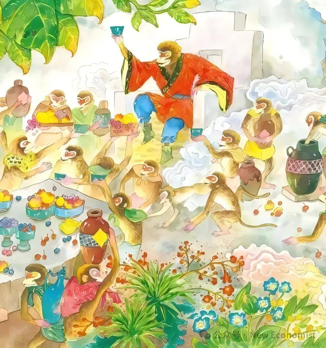 孙悟空的管理哲学:经营大于管理_花果山_猴子_精神